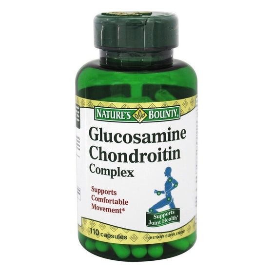 Nature's Bounty Glucosamine Chondroitin Complex Capsules 110 ea