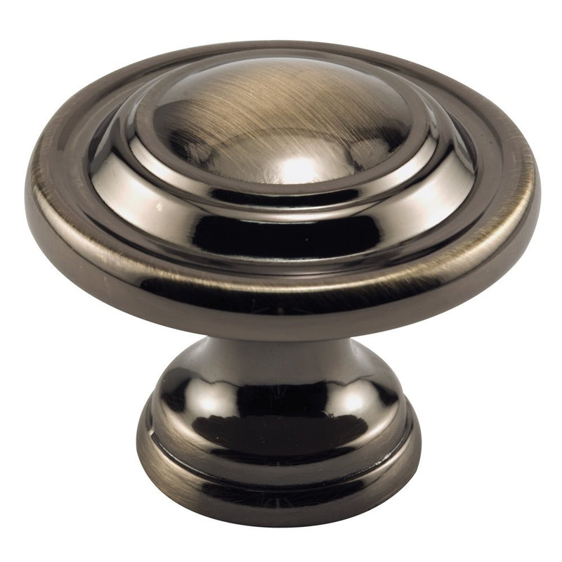 Prime-Line Products N 7370 1-3/4-Inch Bi-Fold Door Knob, Antique Brass Plated