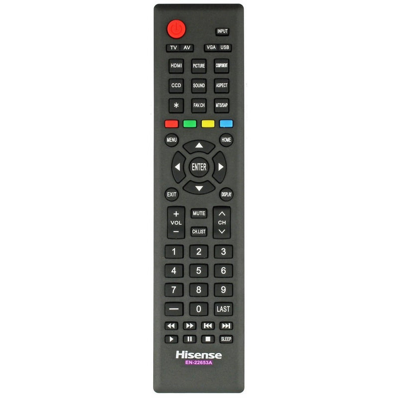 Hisense EN-22653A Remote Control 46K360M 40K360M by Hisense