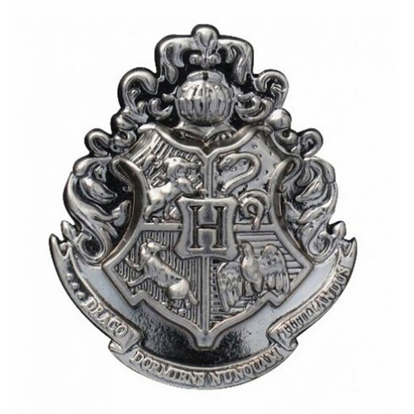 Harry Potter Hogwarts School Crest Pewter Lapel Pin