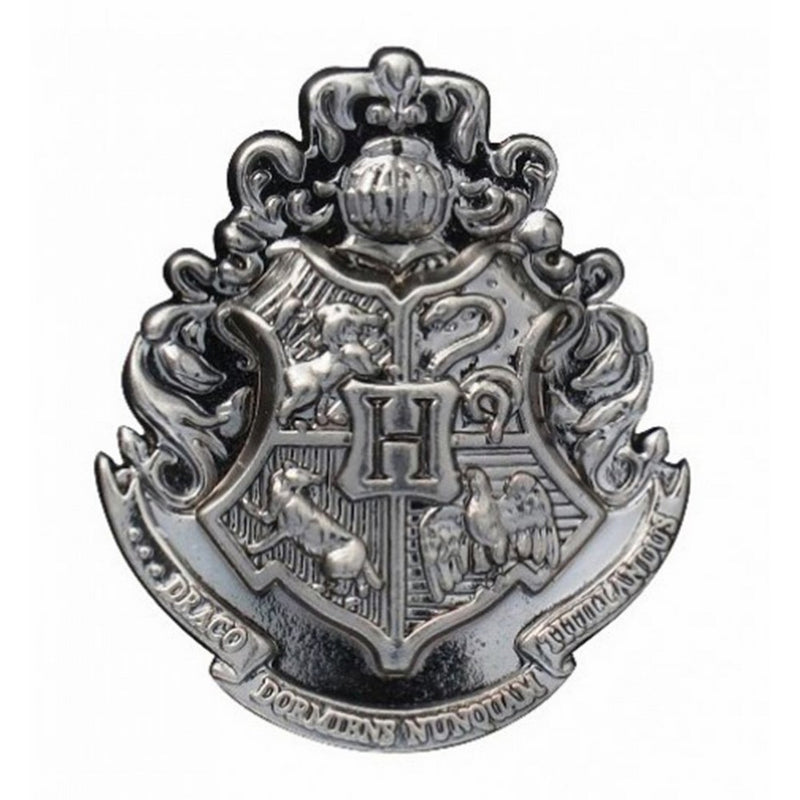 Harry Potter Hogwarts School Crest Pewter Lapel Pin