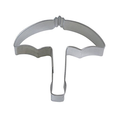 R&M Umbrella 3" Cookie Cutter in Durable, Economical, Tinplated Steel