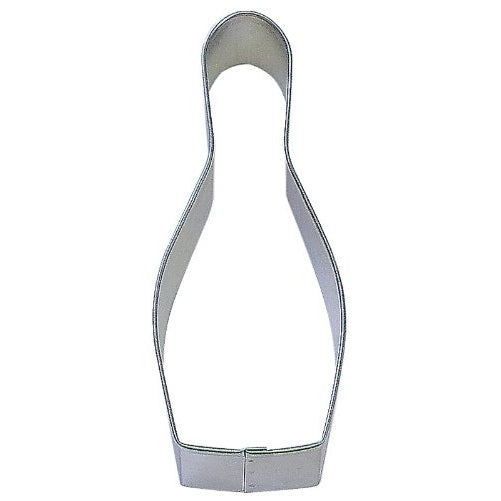 Cybrtrayd R and M Bowling Pin 5-Inch Cookie Cutter in Durable, Economical, Tinplated Steel