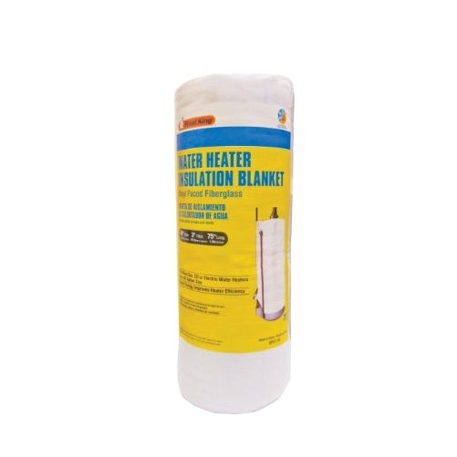Frost King SP57/11C Water Heater Blanket, 3in Thick x 48in Tall x 75in Long, R10