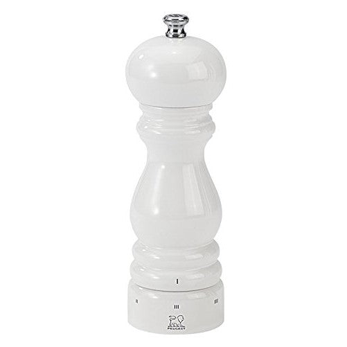 Peugeot 27803 Paris U'Select Pepper Mill, 7-Inch, White Lacquer