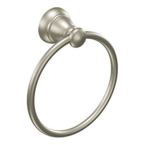 Moen Y2686BN Banbury Towel Ring, Brushed Nickel