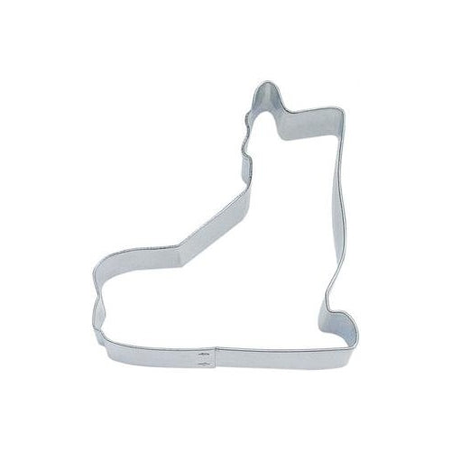 R&M Ice Skate 3" Cookie Cutter in Durable, Economical, Tinplated Steel