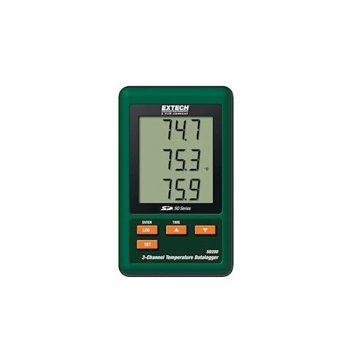 Extech SD200 3-Channel Temperature Datalogger