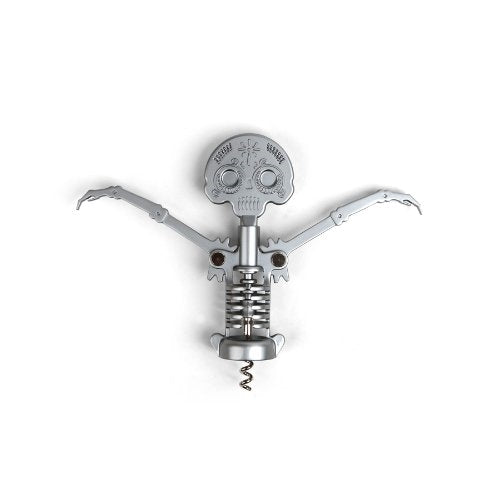 Kikkerland Day of the Dead Corkscrew