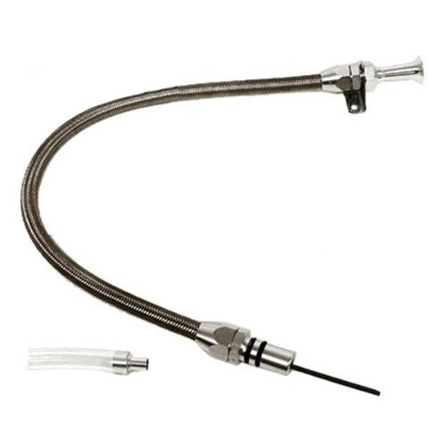 Chevy/GM Powerglide Flexible Transmission Dipstick - Firewall Mount