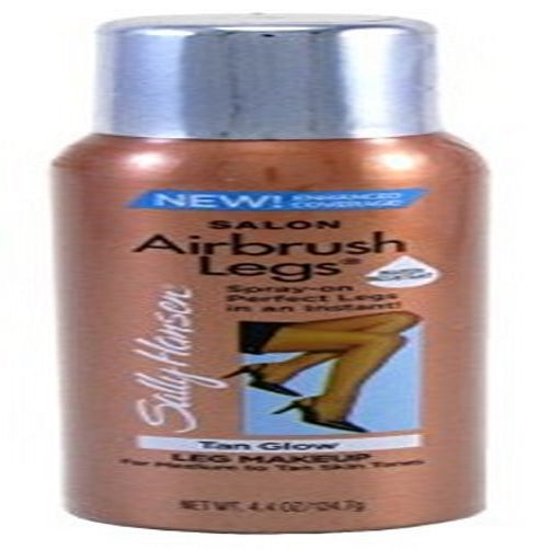 Sally Hansen Airbrush Legs Tan Glow 4.4 Ounce (130ml) (3 Pack)