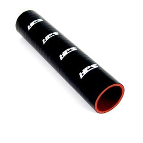 HPS HTST-138-BLK Silicone High Temperature 4-ply Reinforced Tube Coupler Hose, 80 PSI Maximum Pressure, 12" Length, 1-3/8 ID, Black