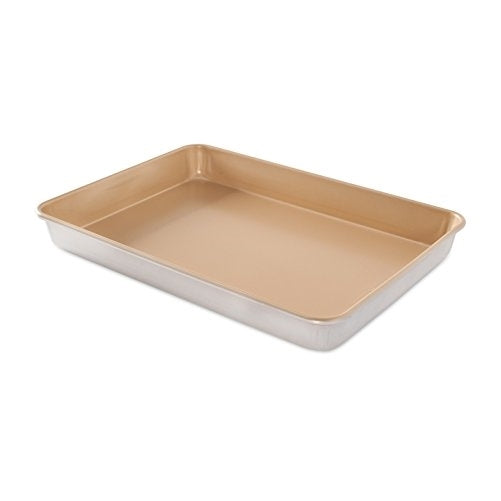 Nordic Ware Naturals Aluminum NonStick High-Side Sheet Cake Pan