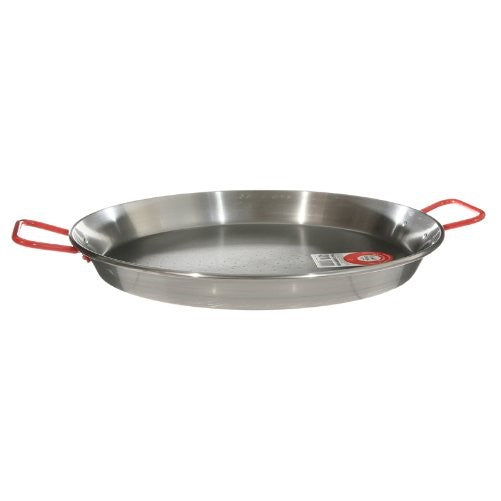 Garcima 13-inch Carbon Steel Paella Pan, 32cm