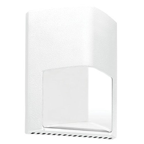 RAB Lighting ENTRA12YW 12W Warm LED 120V to 277V Wall Mount Light, White