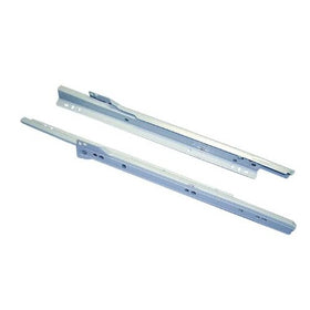 Blum 230M Epoxy Coated Slides 20" 3/4 Extension 100# Class Self Closing (Set) Cream