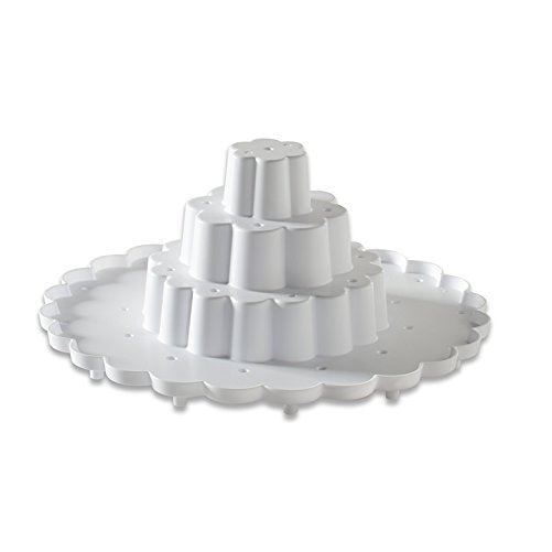 Nordic Ware Tiered Cake Pop Display Stand, White