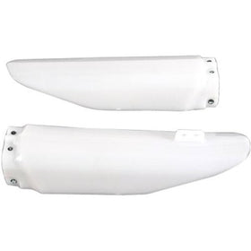 UFO Plastics Fork Protectors White for Yamaha WR YZ 96-04