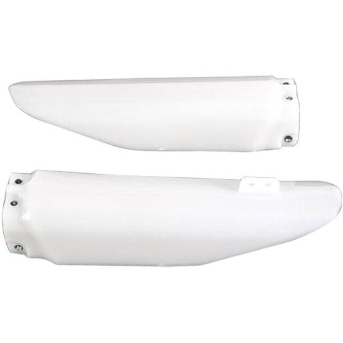 UFO Plastics Fork Protectors White for Yamaha WR YZ 96-04
