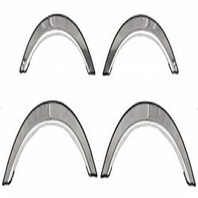ICI FOR-088 Stainless Steel Full Fit Fender Trim for Ford Super Duty - 4 Piece