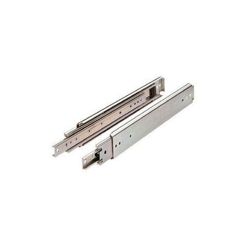 Drawer Slide, Full Extension, 36 in., Heavy Duty, 500 lb. Capacity, Zinc