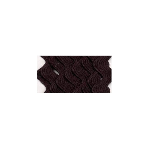 Wrights 117-401-031 Polyester Rick Rack Trim, Black, Medium, 2.5-Yard