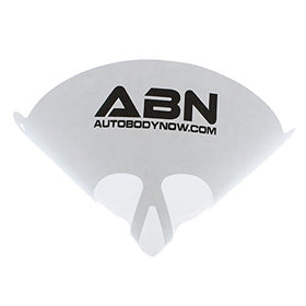 ABN Strainer Cone Funnel with Filter Top 25-Pack – Disposable 190 Micron Fine Nylon Mesh –Paint, Automotive, & More
