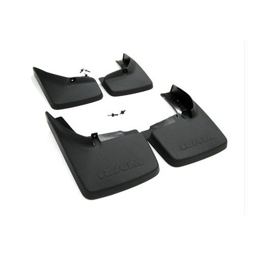 Dodge Ram W/ Fender Flares Front Mopar Deluxe Molded Splash Guards