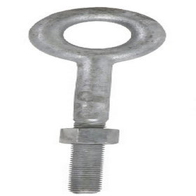 Koch 105080 Forged Eye Bolt with Nut, 3/8 by 6 , Galvanized