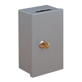 STEELMASTER Drop-In Key Control Boxes, Keyed Differently, 4.38 x 7.25 x 3.25 Inches, Gray (201980001)