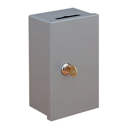 STEELMASTER Drop-In Key Control Boxes, Keyed Differently, 4.38 x 7.25 x 3.25 Inches, Gray (201980001)