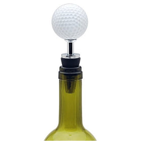 Golf Ball Wine Bottle Stopper