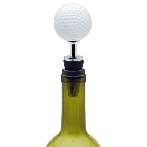 Golf Ball Wine Bottle Stopper