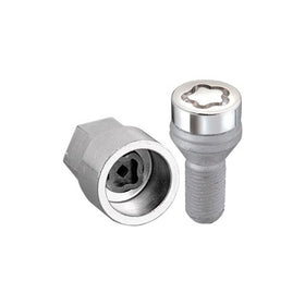 McGard 27226 Chrome Bolt Style Cone Seat Wheel Locks (M14 x 1.25 Thread Size) - Set of 4