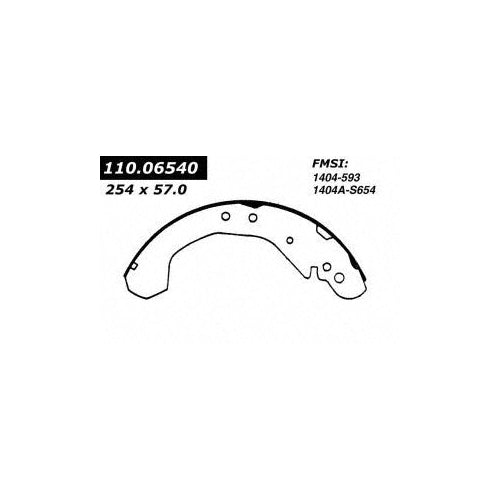 Centric Parts 111.06540 Brake Shoe