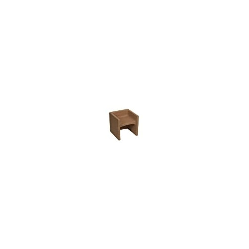 Children's Factory Chair Cube in Almond