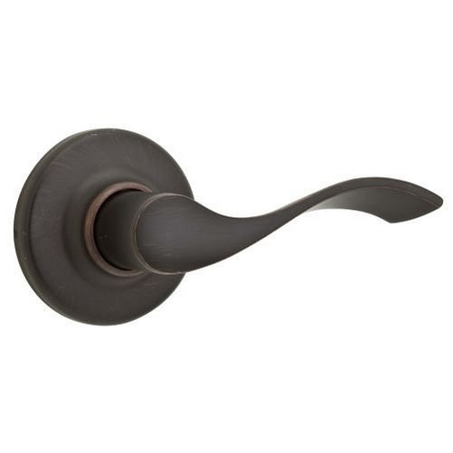 Kwikset Balboa Bed/Bath Lever in Venetian Bronze