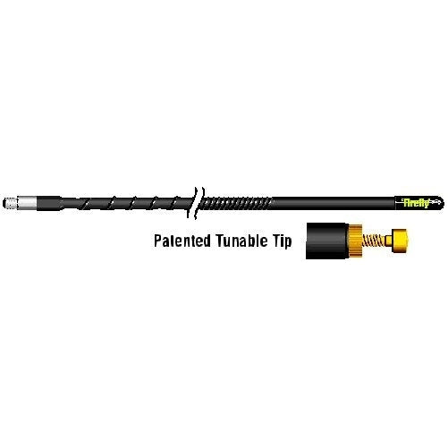 Firestik LG4M2-B 4 ft. Side Mount Antenna with Ngp Kit -Black