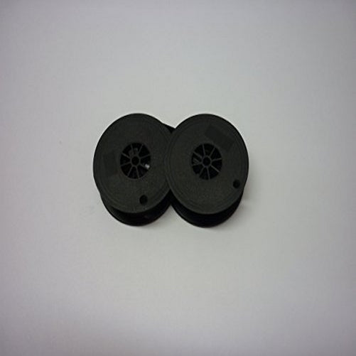 Olympia Portable/Deluxe and Others Compatible Black and White Twin Spool Typewriter Ribbon