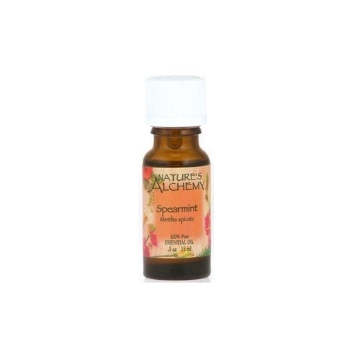 Neem Aura - Nature's Alchemy - Spearmint Essential Oil, .5 fl oz oil