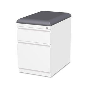 Lorell LLR49540 Mobile Pedestal File with Seating