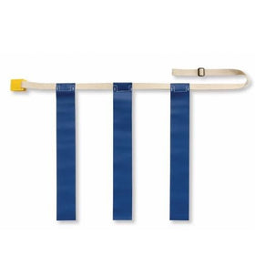 TRIPLE THREAT Flag Football Belts, Blue, X-Large (EACH)