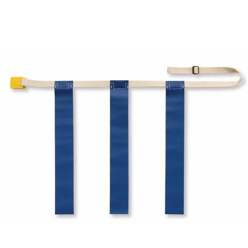TRIPLE THREAT Flag Football Belts, Blue, X-Large (EACH)