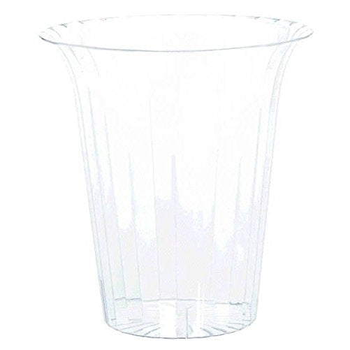 Amscan 1 Count 7-1/2" Flared Cylinder Container, Large, Clear
