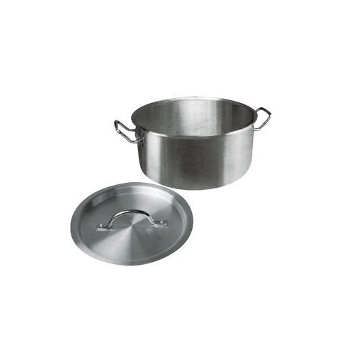 Winware Stainless Steel 15 Quart Brasier with Cover