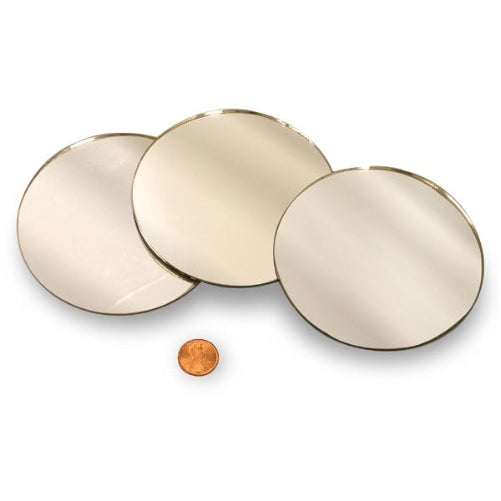 Round 3" Mirror Can Be Used In Many Craft Projects (Pkg/10)