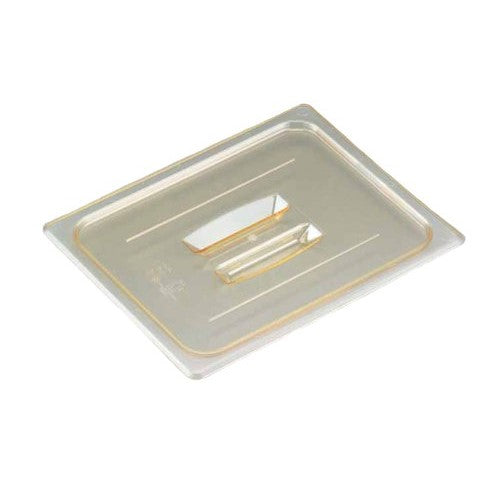 Cambro 30HPCH150 Amber 1/3 Size H-Pan Cover with Handle