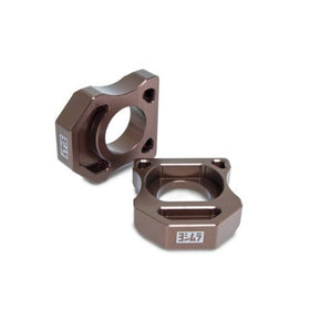 Yoshimura Rear Axle Adjuster Blocks Pair Magnasonian for Kawasaki ZX-10R 08-10