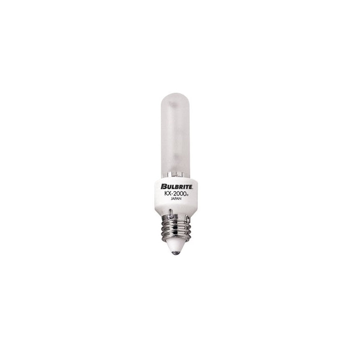 Bulbrite KX40FR/MC 40W KX-2000 Krypton/Xenon T3 Frost Bulb, Mini-Candelabra (E11) Base