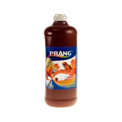 Prang Ready-to-Use Liquid Tempera Paint, 32-Ounce Bottle, Brown (23207)